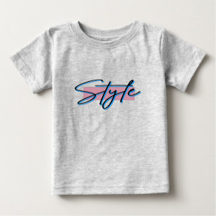 Style (80s inspired) baby T-Shirt