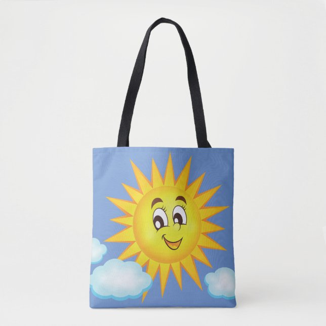Style: All-Over-Print Tote Bag, Medium Bag (Front)