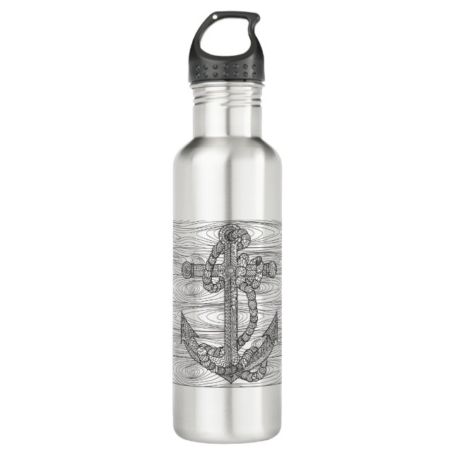 Style Anchor And Rope 710 Ml Water Bottle (Front)