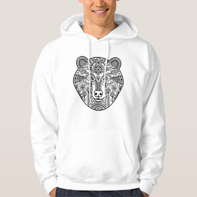 Style Bear Head Hoodie (Front)