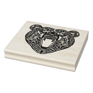 Style Bear Rubber Stamp