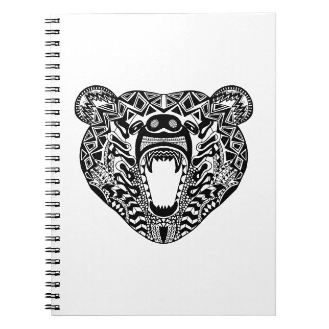 Style Bear Spiral Notebook (Front)