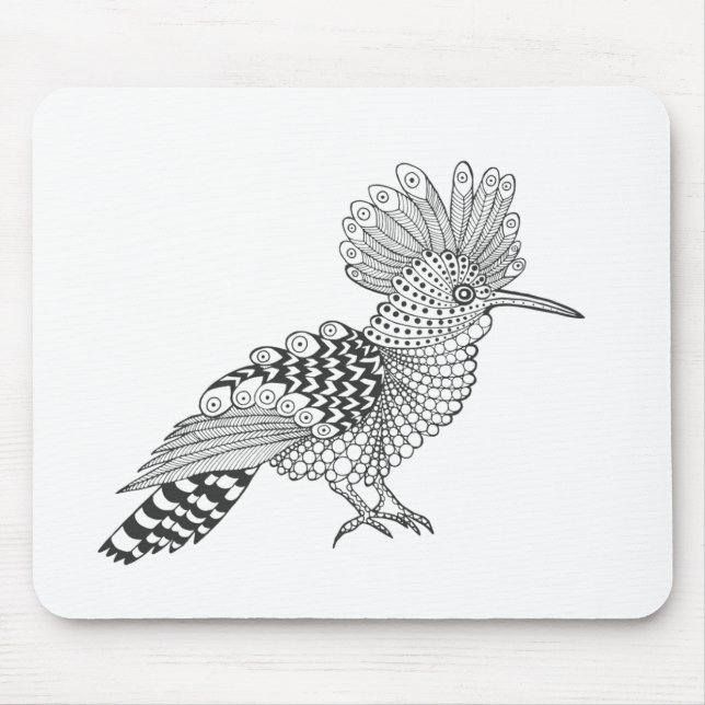 Style Bird Mouse Pad (Front)