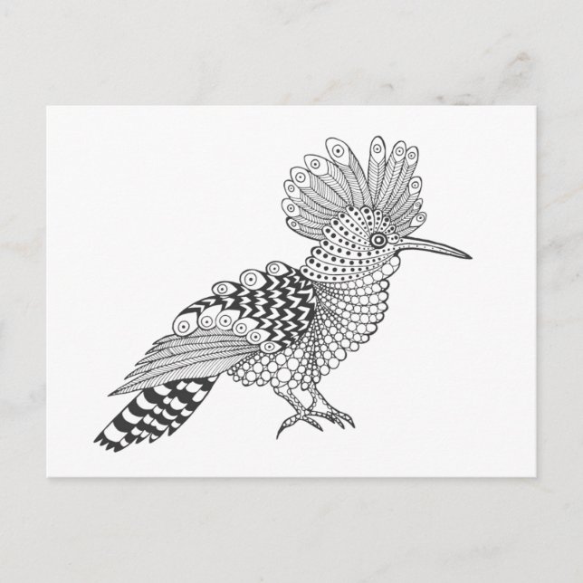 Style Bird Postcard (Front)