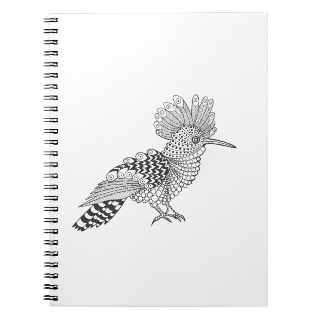 Style Bird Spiral Notebook (Front)