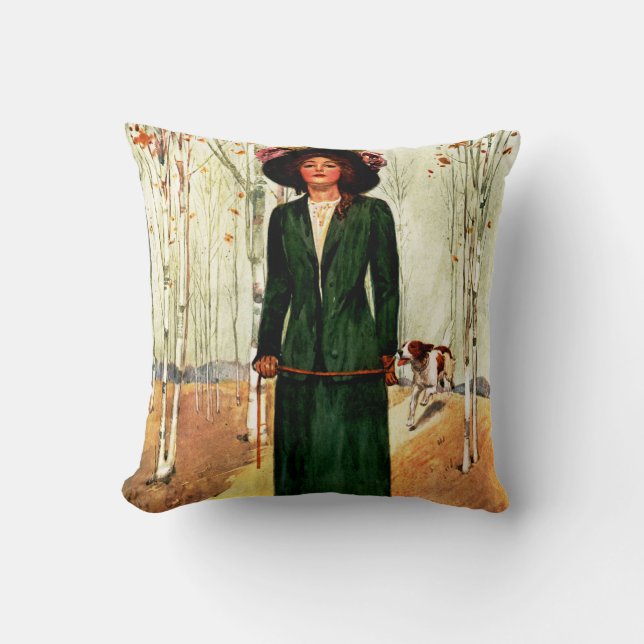 Style Book Fashion Illustration Cushion (Front)