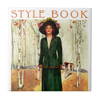 Style Book Fashion Illustration Tile