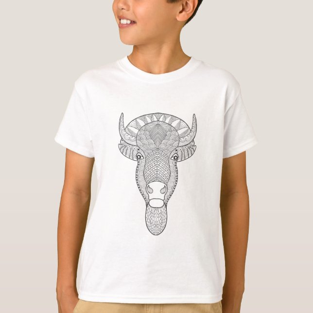 Style Bull Head T-Shirt (Front)