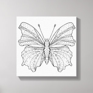 Style Butterfly 18 Canvas Print