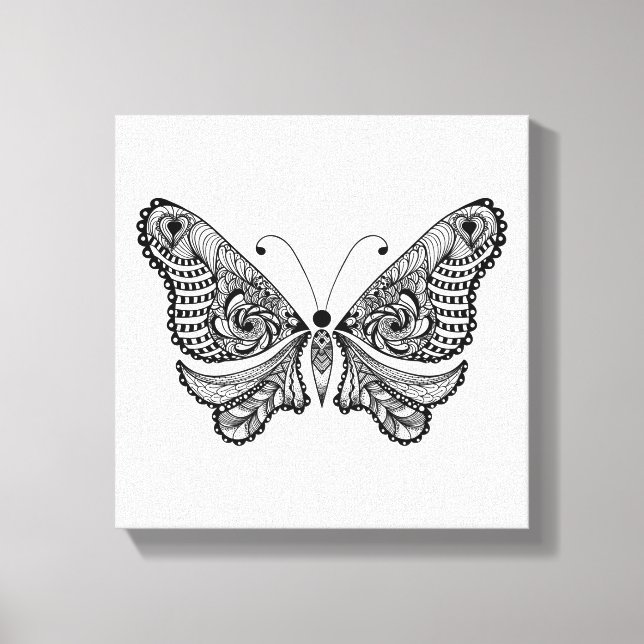 Style  Butterfly 6 Canvas Print (Front)