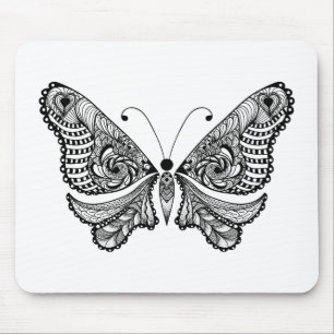 Style Butterfly Mouse Pad