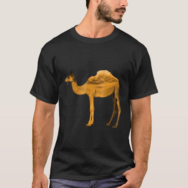 Style Camelid Desert Silhouette T-Shirt (Front)