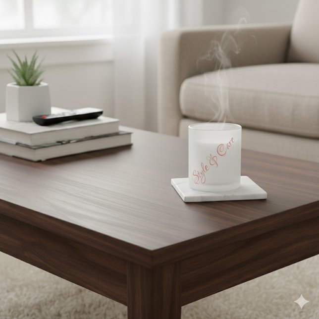 Style & Care Frosted Glass Coffee Mug (Creator Uploaded)