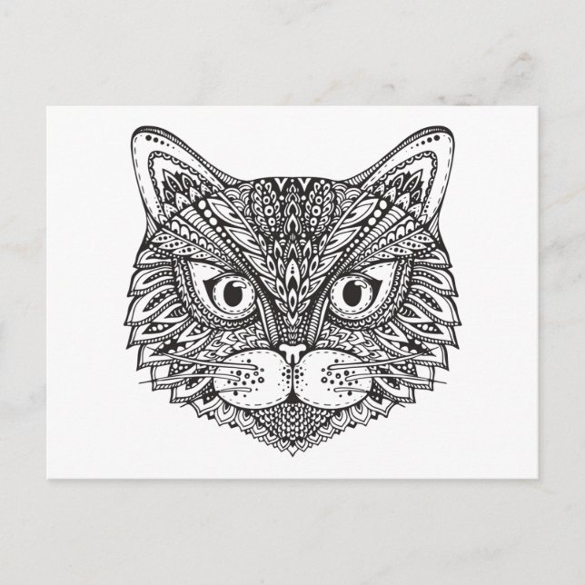 Style Cat Postcard (Front)