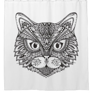 Style Cat Shower Curtain
