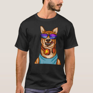 Style Dog And Music Headphones vintage T-Shirt