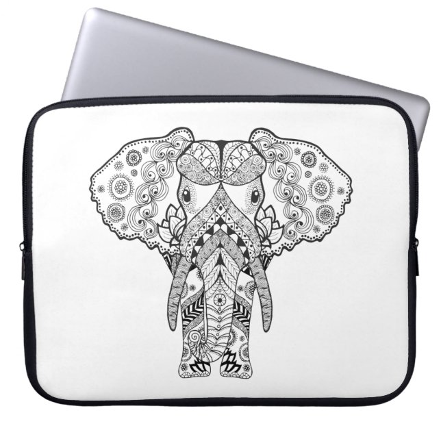 Style Elephant Laptop Sleeve (Front)