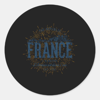 Style France Classic Round Sticker