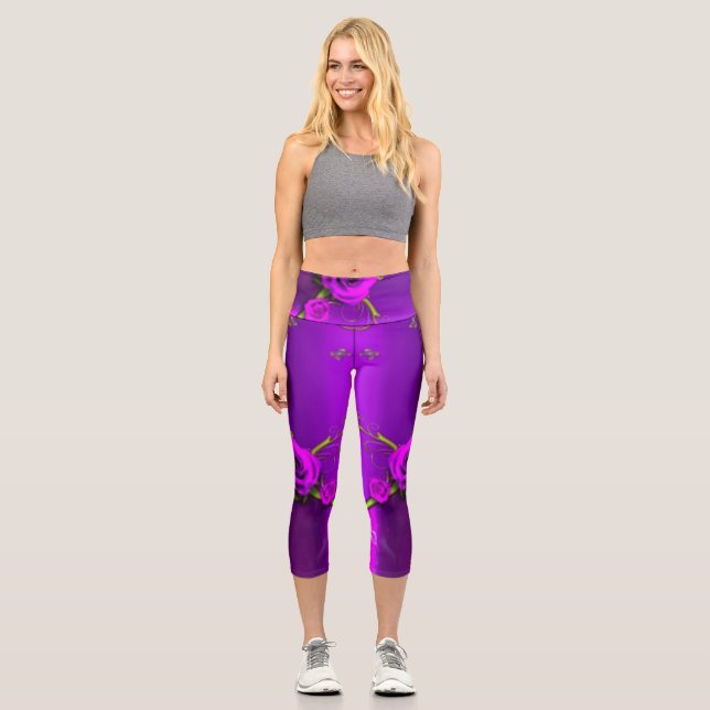 Style High Waisted Capris Custom made with care  (Front)