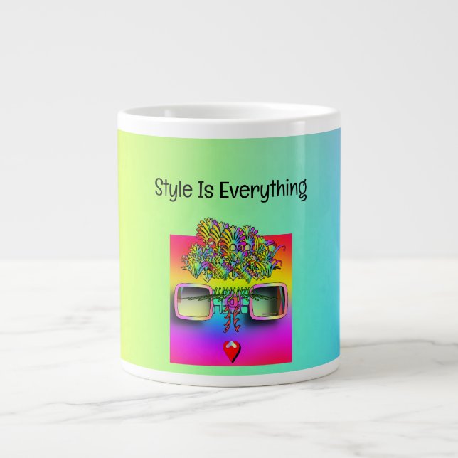 Style Is Everything Large Coffee Mug (Front)