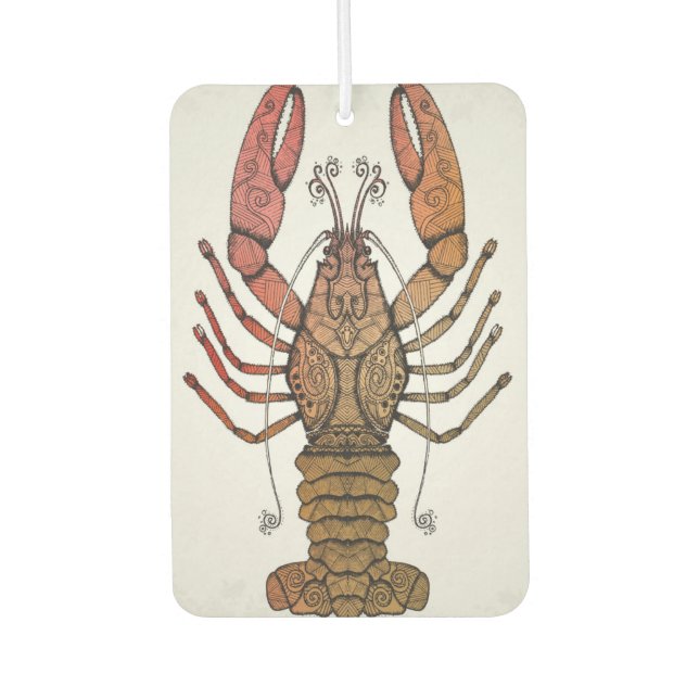 Style Lobster Car Air Freshener (Front)