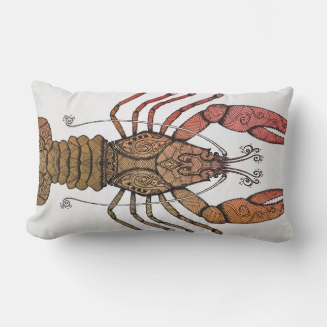 Style Lobster Lumbar Cushion (Front)