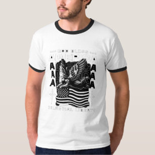 Style: Men's Basic Ringer T-Shirt Retro is back in