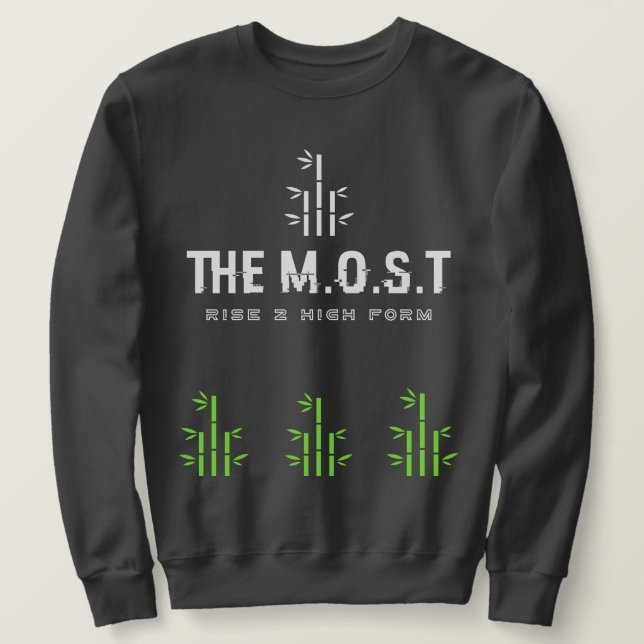 Style: Men's Basic Sweatshirt(Dark Grey) Sweatshirt (Design Front)