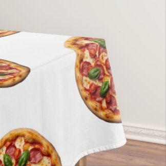 style pizza tablecloth