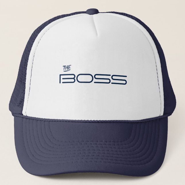 Style The BOSS Trucker Hat (Front)