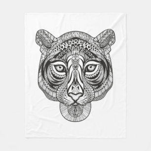 Style Tiger Fleece Blanket
