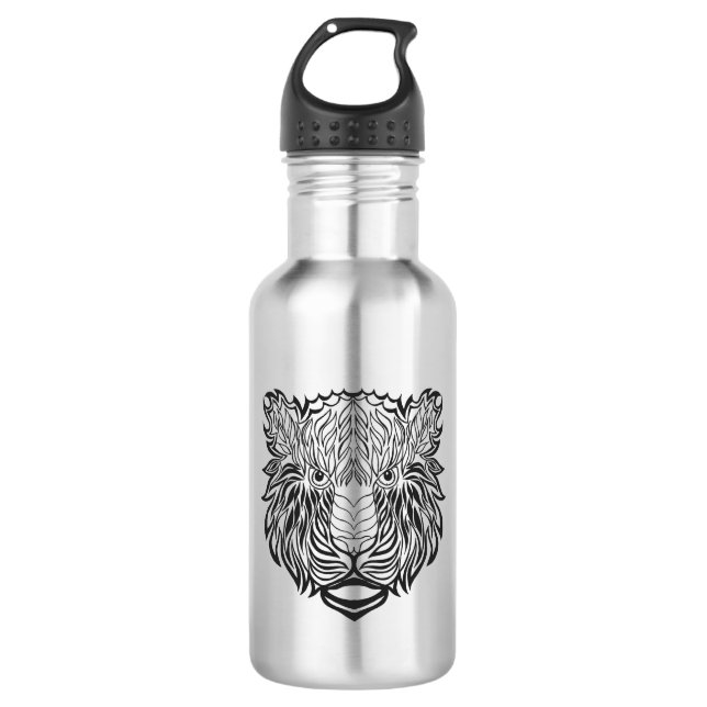 Style Tiger Head 710 Ml Water Bottle (Front)