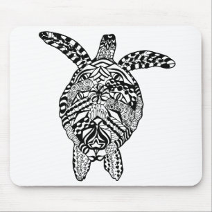 Style Turtle Mouse Pad