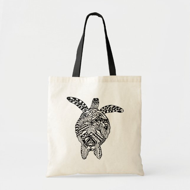 Style Turtle Tote Bag (Front)