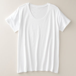 Style: Women's Plus-Size Basic T-Shirt Your new f Plus Size T-Shirt