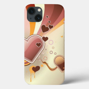 Styled design background iPhone 13 case