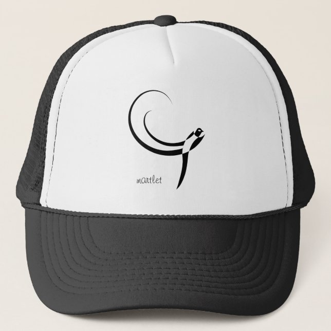 Styled Martlet Trucker Hat (Front)