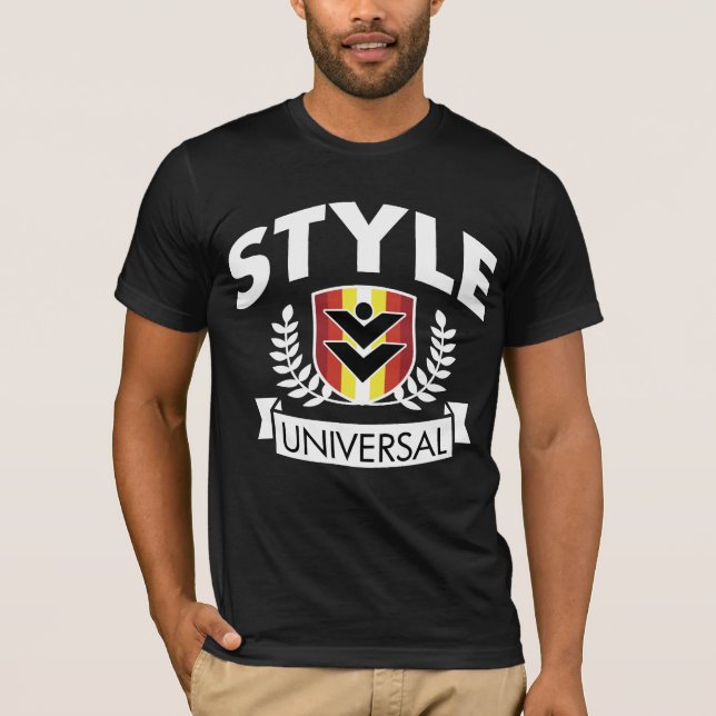 Styleuniversal crest dark T-Shirt (Front)