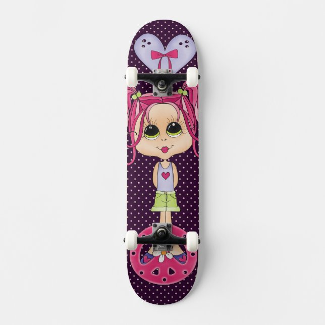 Styling Peace Girl#7  Skateboard (Front)