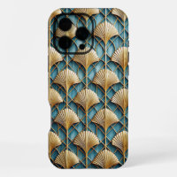 Stylised 3D Art Deco Fan Design