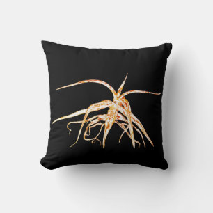 Stylised Aloe Succulent Plant Cushion Throw Pillow