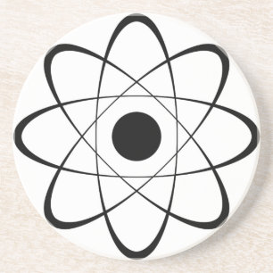 Stylised Atom Symbol Coaster