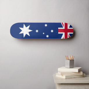 Stylised Australian Flag Skateboard