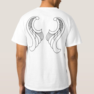 Stylised Bird Wings T-Shirt