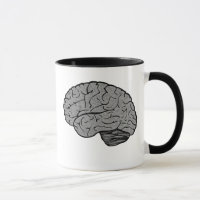 Stylised Brain Mug