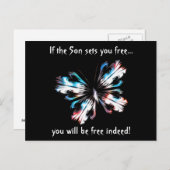 Stylised butterfly 2 postcard (Front/Back)