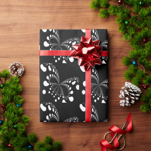 Stylised Butterfly Image Wrapping Paper