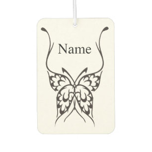 Stylised Butterfly Tattoo Thunder_Cove Car Air Freshener