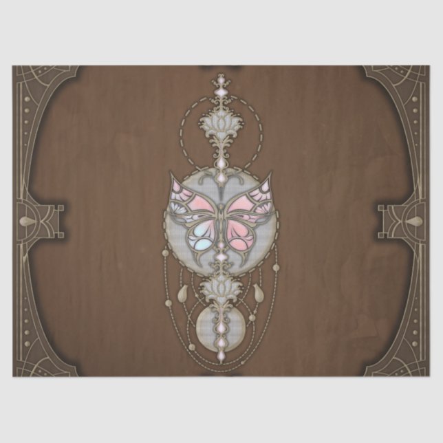 Stylised butterfly  tissue paper (Front)