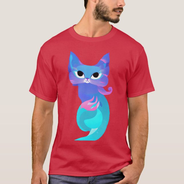 stylised cat friend T-Shirt (Front)